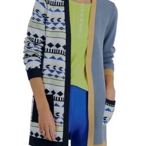 Style & Co blue cardigan sweater women size 0X